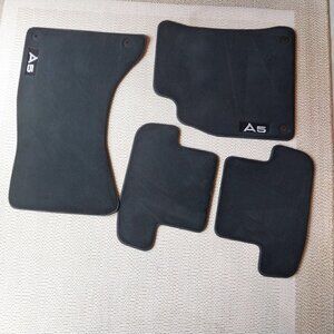 AUDI A5 QUATTRO Carpet Floor Mat Black Set of 4 Front and Back 2009-2011
